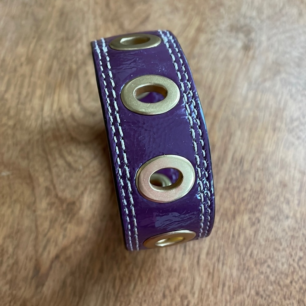 Vintage leather Coach Bracelet